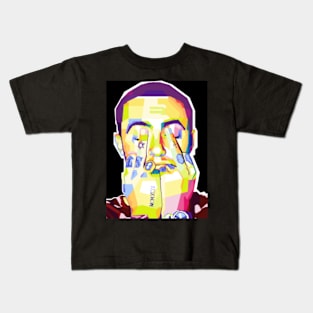 Mac Miller Pop Art Kids T-Shirt